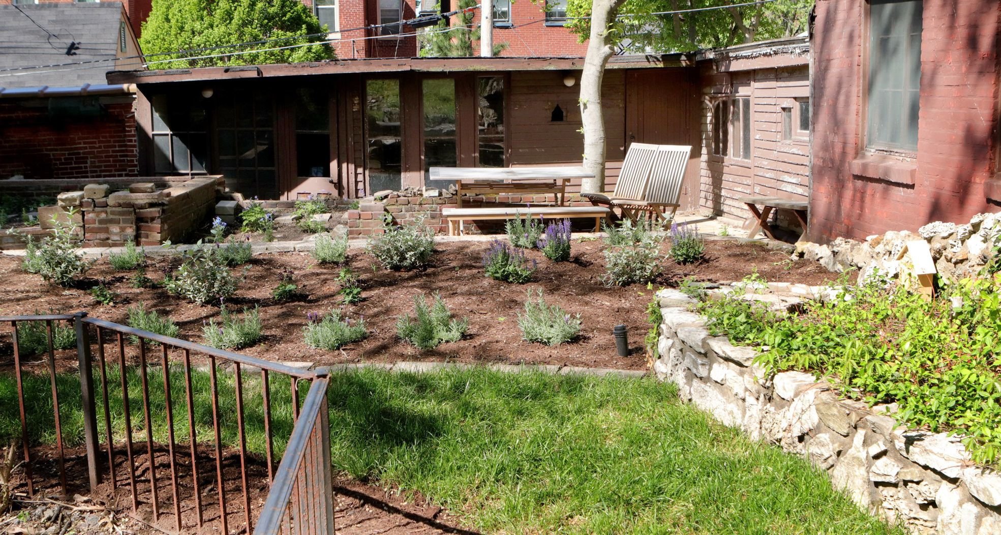 At home in Lafayette Square